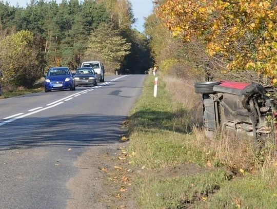 FOTO: 24-latek spowodował wypadek, był trzeźwy