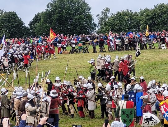 [FOTO] Bitwa pod Grunwaldem. Największa w Europie rekonstrukcja historyczna przyciągnęła tłumy 