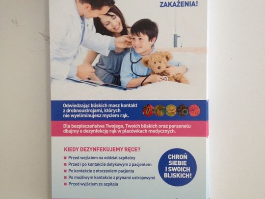 FOTO: Dezynfekując ręce zmniejszasz ryzyko zakażenia!