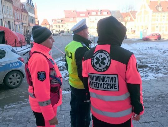 FOTO, FILM: PILNE. Zagrożenie wybuchem gazu na rynku. Trwa ewakuacja mieszkańców