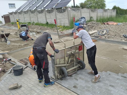 [FOTO] Godziszewo zmienia się na lepsze – trwa przebudowa ul. Młyńskiej