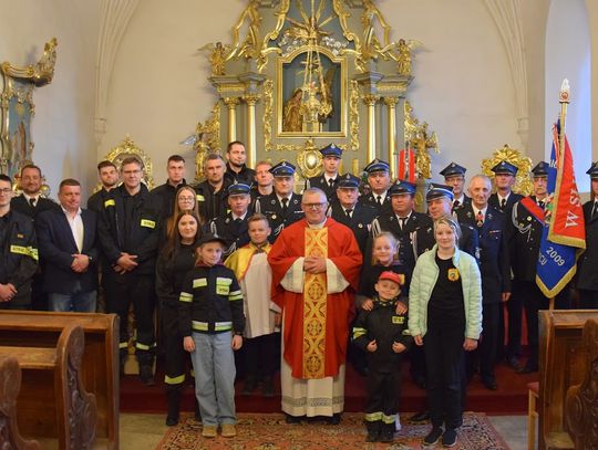 FOTO: Msza święta w intencji OSP z gminy Skórcz