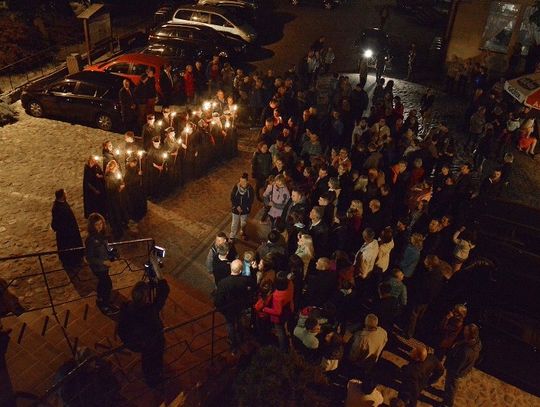 FOTO: Nocne strzały na skarszewskiej starówce!