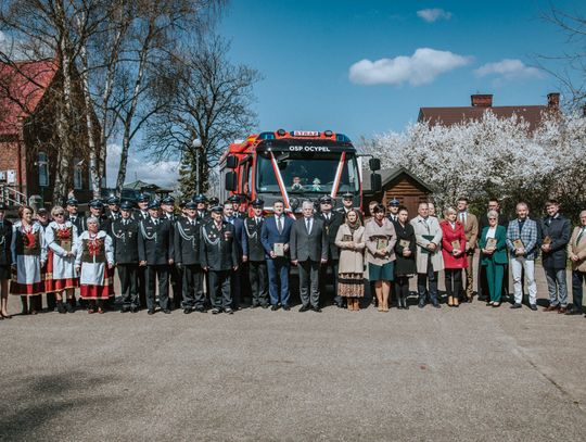 [FOTO] Nowy wóz dla OSP Ocypel