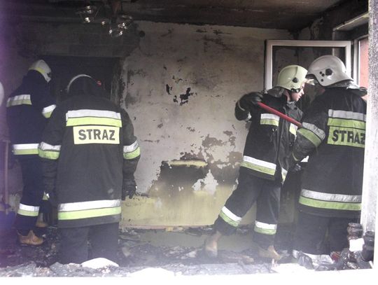 FOTO: Palił się budynek mieszkalny w Smętowie Granicznym
