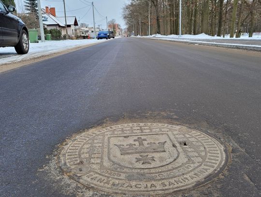 [FOTO] Ulica Kryzana wymaga już naprawy, choć nie została jeszcze ukończona