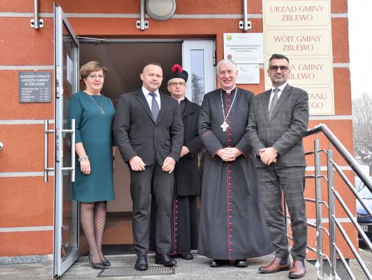 [FOTO] Wizyta biskupa diecezjalnego w Zblewie
