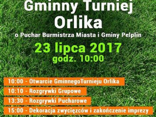 Gminny Turniej Orlika o Puchar Burmistrza Miasta i Gminy Pelplin