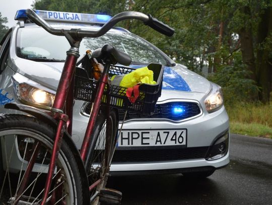 Gniewscy policjanci zatrzymali nietrzeźwego, który jechał kradzionym rowerem