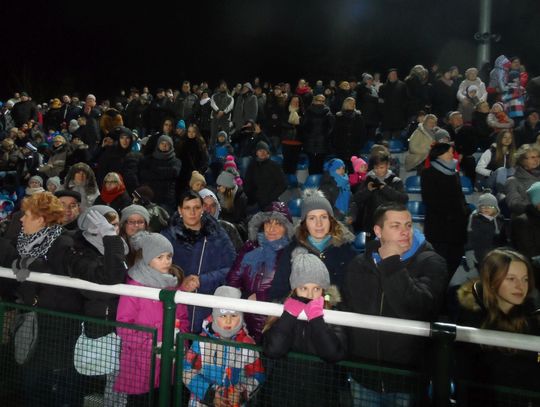 Huczne i radosne powitanie Nowego Roku na Stadionie Miejskim im. Kazimierza Deyny 