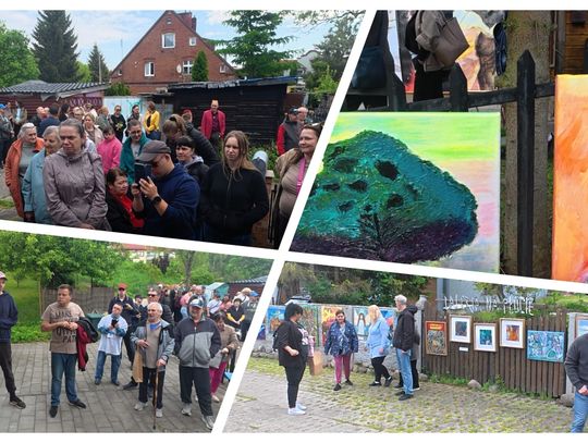 I Przegląd Twórczości Art Brut w ogrodzie i na płocie państwa Mocnych