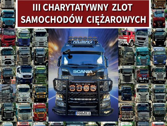 III Charytatywny Zlot Samochodów Ciężarowych już 30 maja w Skórczu