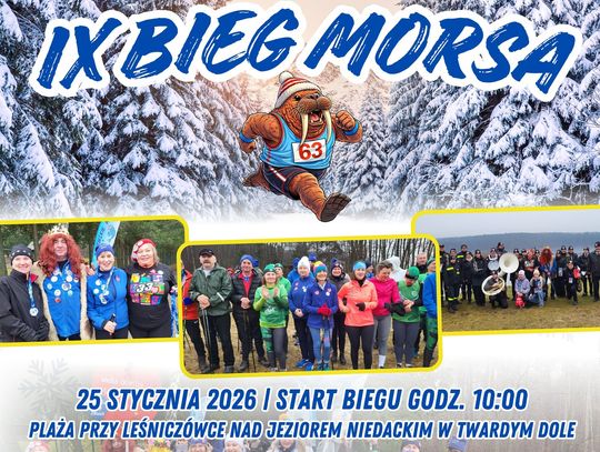 IX Bieg Morsa już 25 stycznia w Twardym Dole