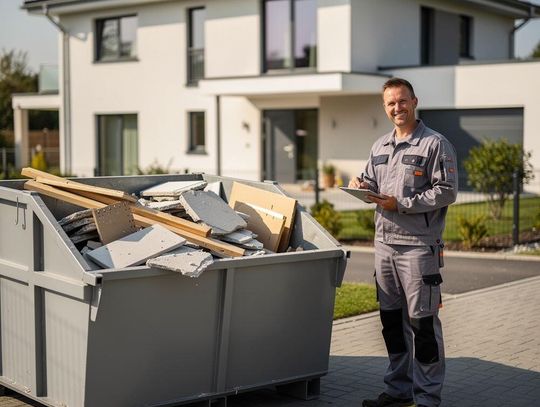 Jak zamówić kontener na odpady budowlane po remoncie?