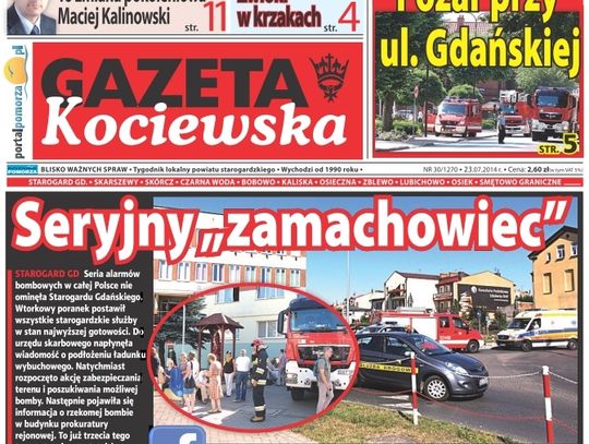 Już jest! Najnowsza Gazeta Kociewska w kioskach!