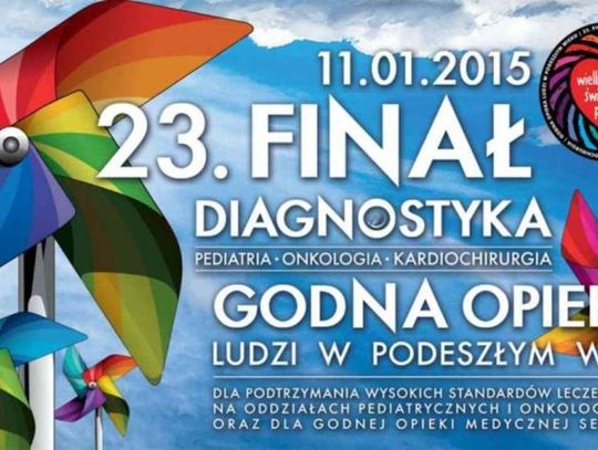 Już w niedzielę 11. stycznia 23. finał WOŚP - co będzie się działo w Starogardzie Gd? 