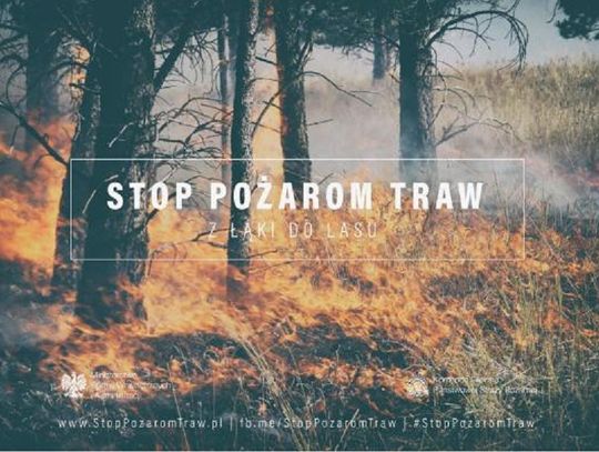 Kampania społeczna – „Stop pożarom traw”