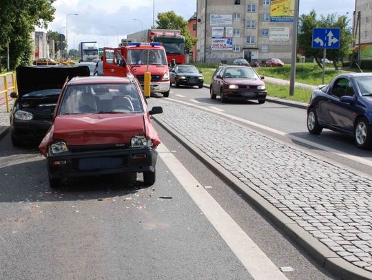 Karambol na &amp;quot;berlince&amp;quot;. Ranny w szpitalu