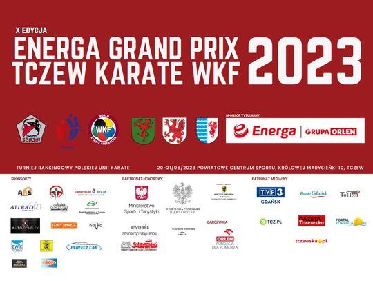 Karatecy stoczą walki w Tczewie. X jubileuszowa edycja Energa Grand Prix Tczew Karate WKF