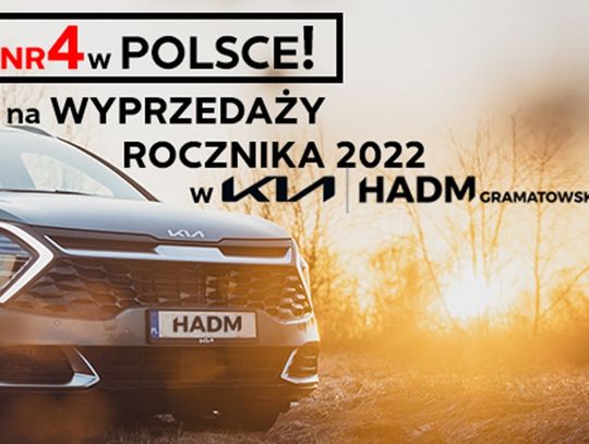 KIA Sportage nr 4  najchętniej kupowanych aut w Polsce! Dostępna na wyprzedaży rocznika 2022 w salonie w Starogardzie Gdańskim