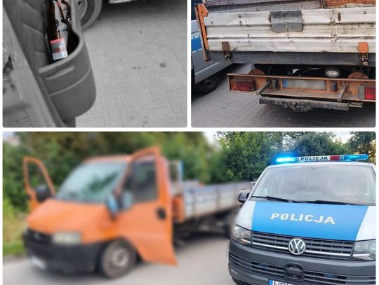 Kierował autem z promilami i sądowym zakazem. Zanim ruszył, spożywał alkohol