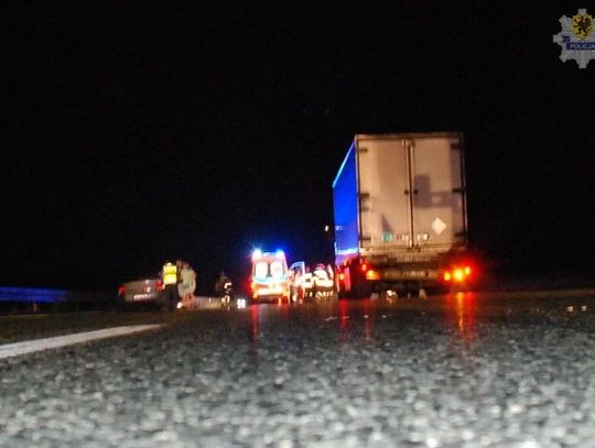 Kilka samochodów zderzyło się na autostradzie A1