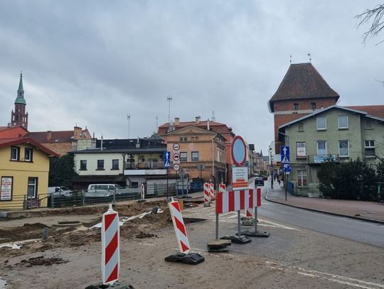 Kolejne utrudnienia w centrum Starogardu. Od poniedziałku nie wjedziemy na Rynek ulicą Hallera