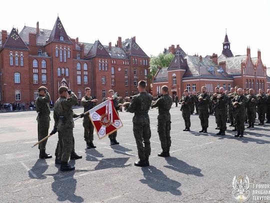 Kolejni żołnierze 7 Pomorskiej Brygady Obrony Terytorialnej złożą przysięgę wojskową w Malborku