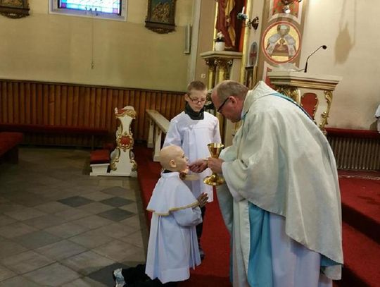 Komunia tylko dla Stasia. Wspaniały gest lokalnej społeczności 
