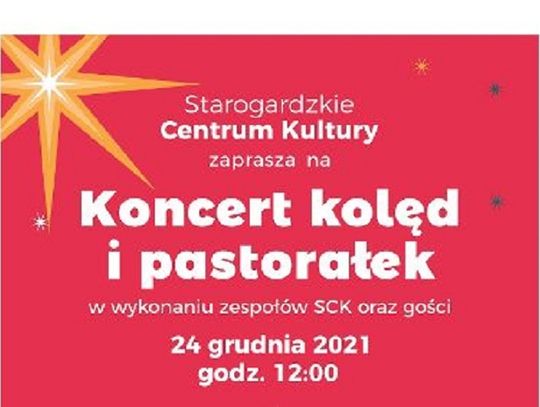 Koncert kolęd i pastorałek w Internecie od SCK