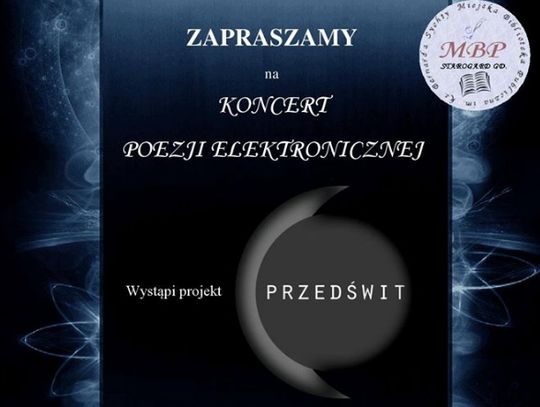 Koncert poezji elektronicznej „Przedświt”