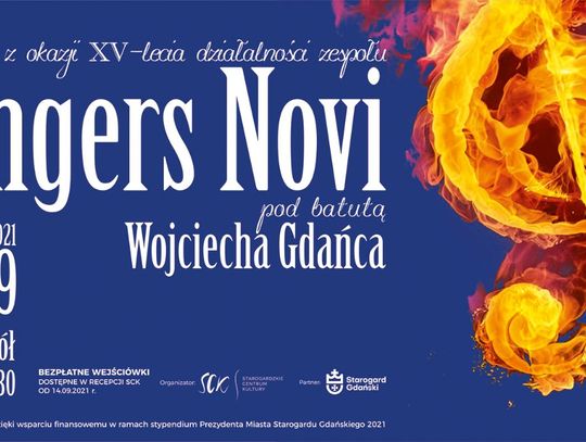 Koncert z okazji XV-lecia działalności zespołu "Singers Novi"