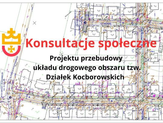 Konsultacje społeczne projektu przebudowy układu drogowego obszaru tzw. działek kocborowskich