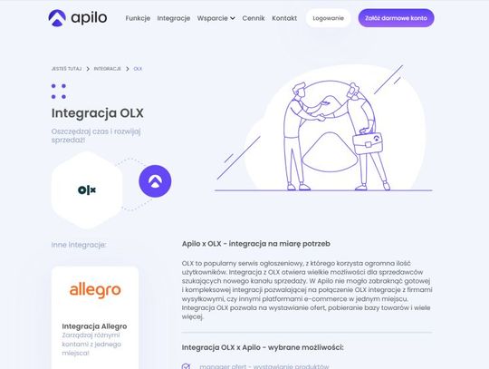 Korzyści z integracji z OLX