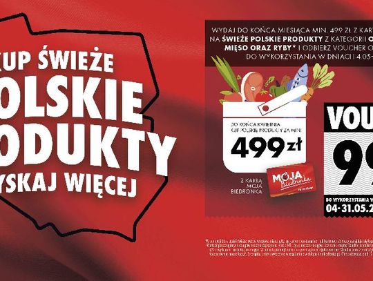 Kwiecień miesiącem polskich produktów świeżych w Biedronce