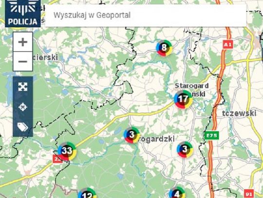 Listopad z Krajową Mapa Zagrożeń 