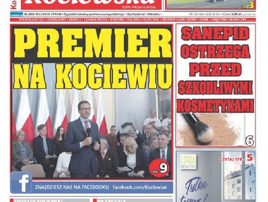 Majowe wydanie Gazety Kociewskiej już w Waszych kioskach! 