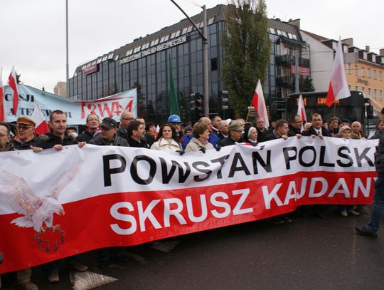Manifestacja Kociewiaków w Gdańsku