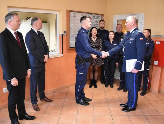 Mianowano kierowników w Posterunkach Policji w Skarszewach i Kaliskach