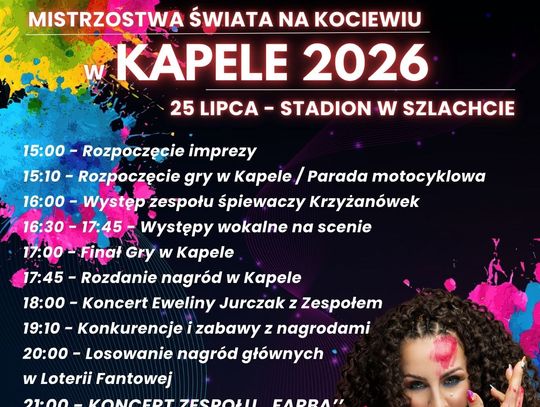 Mistrzostwa Świata na Kociewiu w Kapeli w Szlachcie
