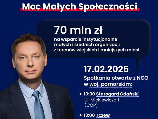 „Moc Małych Społeczności” - środki na działalność NGO