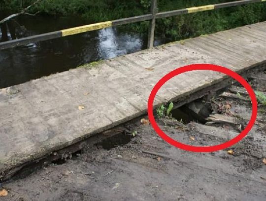 Most niebezpieczny dla użytkowników. Czy znajdą się pieniądze na jego remont? 