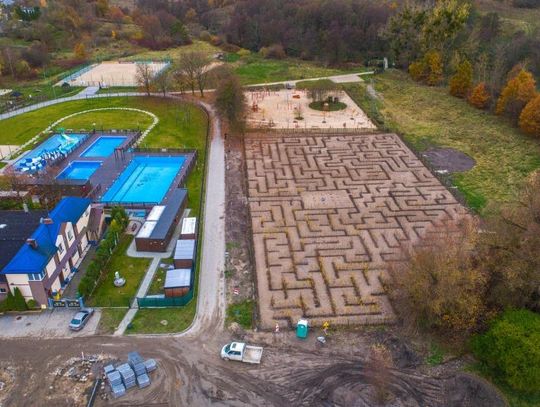 Na Piekiełkach powstał naturalny labirynt. Kiedy będzie można z niego korzystać?