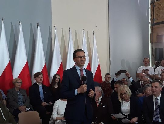 (NA ŻYWO) Premier Morawiecki w Pelplinie: naprawiamy lata zaniedbań