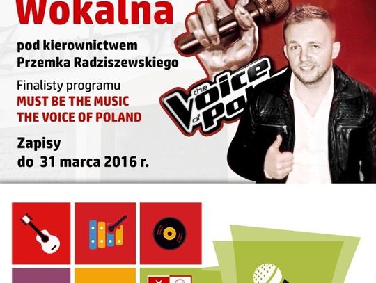 Nabór na warsztaty wokalne z finalistą Must Be The Music!