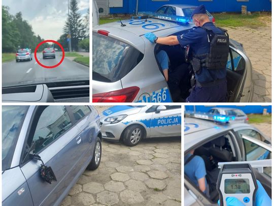 [NAGRANIE] Pijany 34-latek uciekał przed policją ulicami Starogardu!