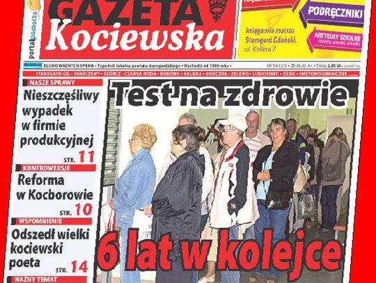 Najnowsza Gazeta Kociewska już w kioskach!