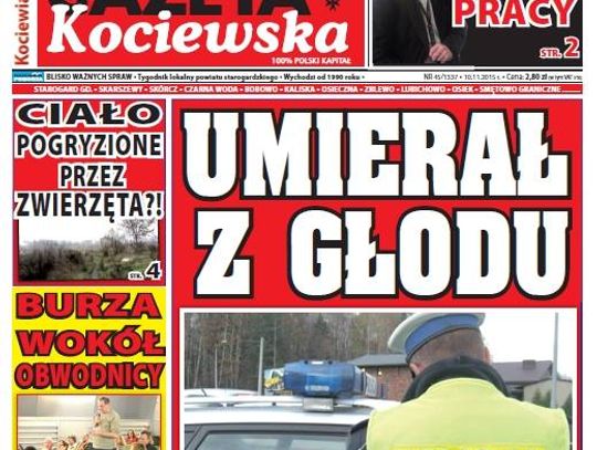 Najnowsza Gazeta Kociewska już w kioskach!