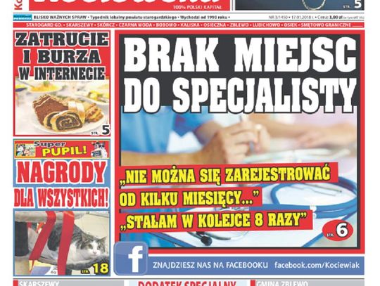Najnowsza Gazeta Kociewska już w kioskach! 