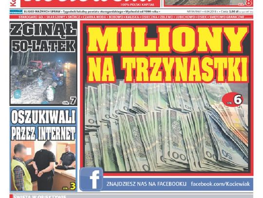 Najnowsza Gazeta Kociewska już w kioskach! 